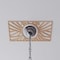 Ekena Millwork Hoover Wood Fretwork Pierced Ceiling Medallion, Alder, 18"W x 9"H x 6 5/8"ID x 3/8"T CMWP18X09X0375HOAL - alternate 8
